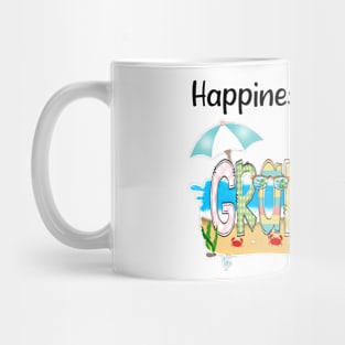 Happiness Is Being A Grangran Summer Beach Happy Mother's Day Mug